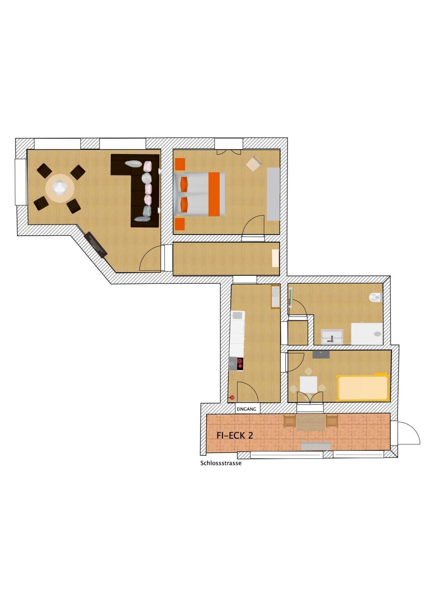 Fi-Eck Apartments Waldeck  Exterior photo